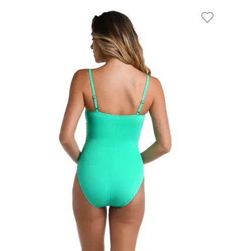 La Blanca Island Goddess Lingerie One Piece - Seafoam