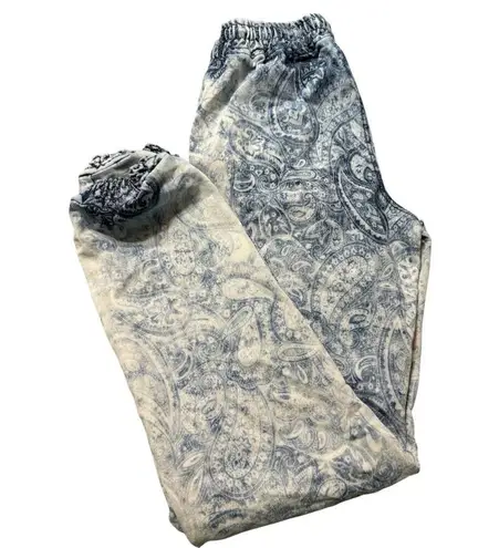 Y2K Vintage Paisley Print Jogger Pants