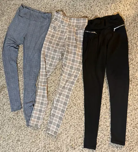 Streetwear Society Black Dress Leggings