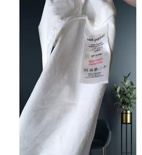 Self Portrait Women's Self-Portrait Hudson Mini Dress (White US2)