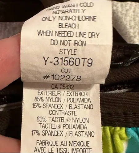 La Blanca By Rod Beattic Bikini Halter Top Sz 6