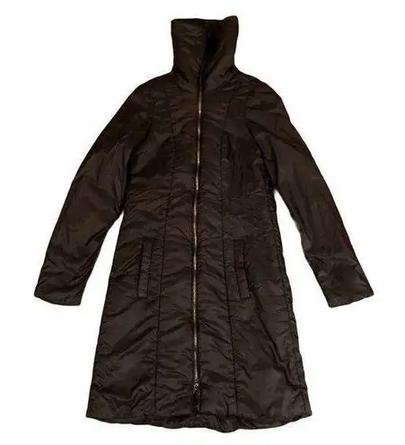 Vince  High Neck Puffer Coat Black