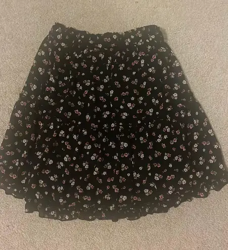 Francesca's Floral Skirt