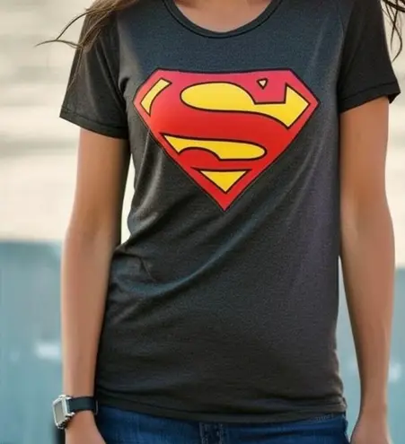 DC Comics Superman Logo Gray T-Shirt