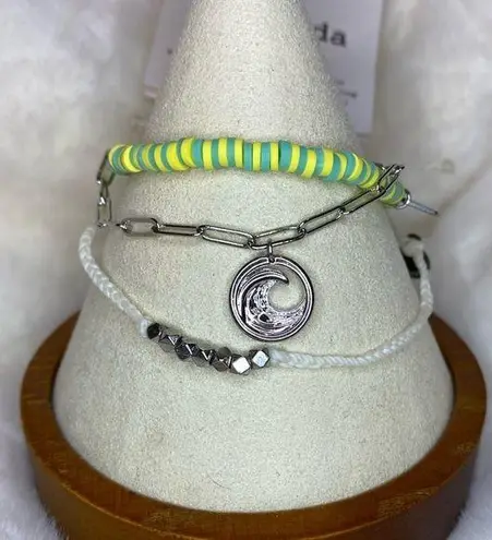 PuraVida Bracelet Set #297 Green