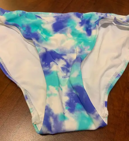 No Boundaries NWT Blue Tie Dye Bikini Bottoms