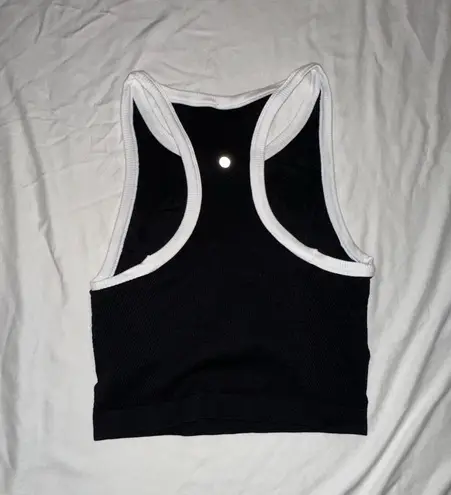 90 Degrees by Reflex Black Athletic Top with Built in Bra - Image 2
