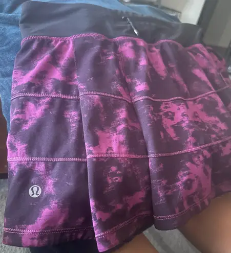 Lululemon Pace Rival Skirt ll Regal Plum