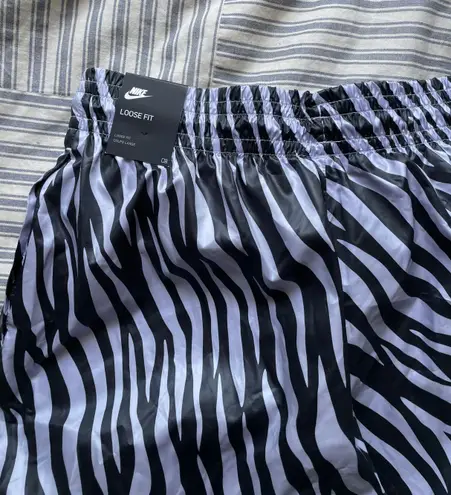 Nike NWT  Zebra Print track pants