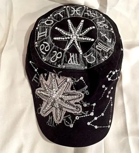 Astrology newsboy short cap Silver