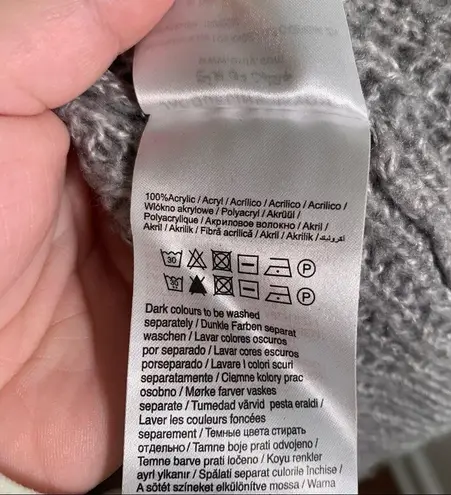 Jacqueline de Yong Long Sleeve Cardigan Gray