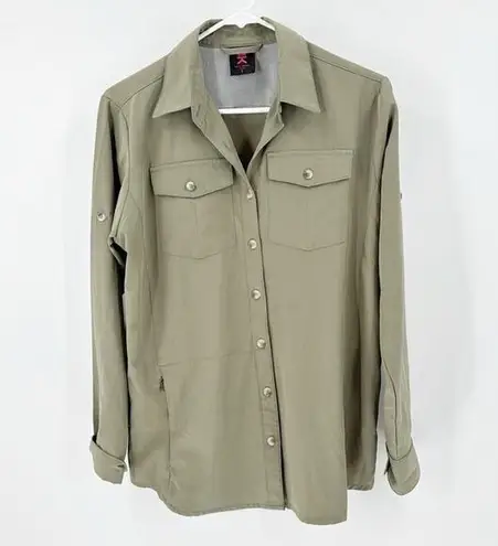 little Donkey Andy Stretch Quick Dry Water Resistant UPF50+ Hiking Sage size S Green - Image 1