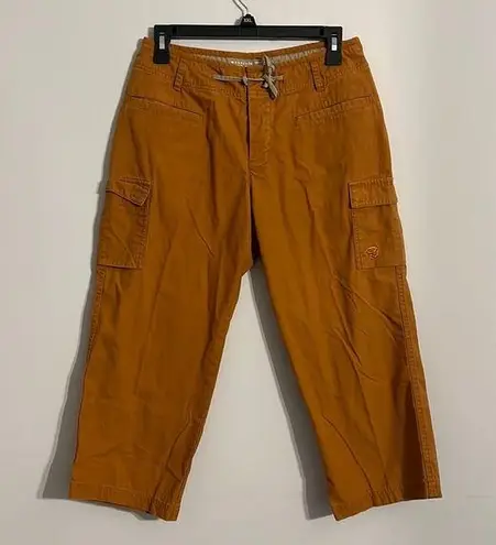 Mountain Hardwear  Brown Cargo Cropped Pants Size 6 🟩