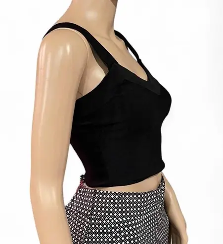 Marciano NWOT! by Guess Women's Black Cropped Bustier-Style Top Size XSmall EUC