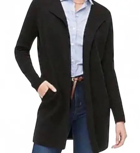J.Crew  Vanessa Cardigan Sweater Jacket – Black, Size S | Open Front | - Image 1