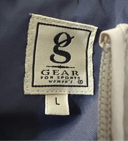 Gear for Sports Cream Bomber Jacket Smooth Texture