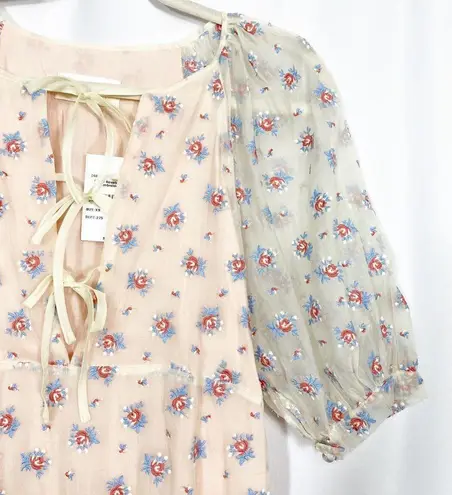 Capulet x Revolve Sheer Rosewood Embroidered Prairie Dress Cottagecore