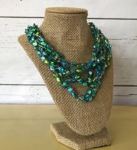 Whisper Jewels knitted necklace