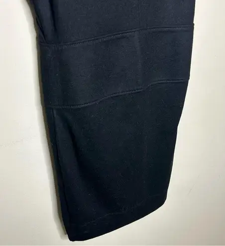 Helmut Lang Wool Dress Black Sleeveless Wrap Top Womens Size P / TP 100% Wool