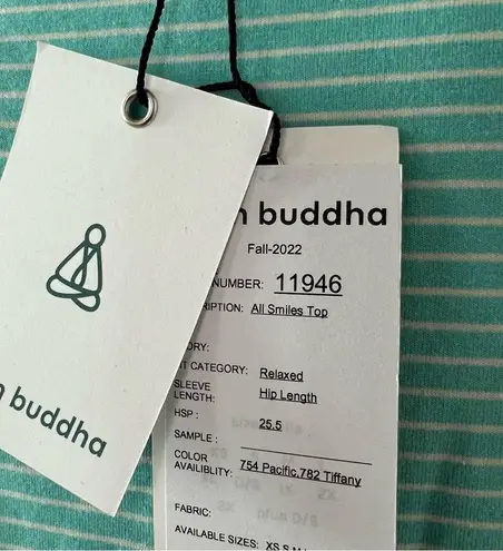 Neon Buddha All Smiles Top Pacific Tiffany Relaxed Fit, Size S New w/Tag