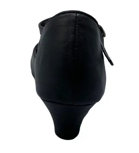 So Danca Character Dance Shoes Theatre Folk Black Teen Size 4.5 Leather CH02