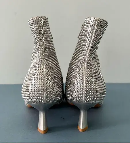 Alex Marie Gamina Rhinestone Embellished Kitten Heel Booties