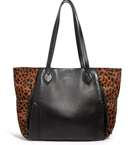 Aimee Kestenberg Chelsea Novelty Tote Bag - Honey Cheetah Calf Hair
