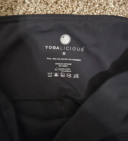 Yogalicious Yogalicous Black Leggings