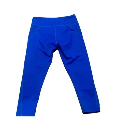 Oakley Women's Blue High-Rise 7/8 Leggings with Pockets Size S