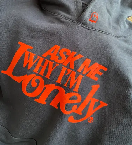 Lonely Ghost Heavyweight Sweatshirt - Ask Me Why I’m Lonely