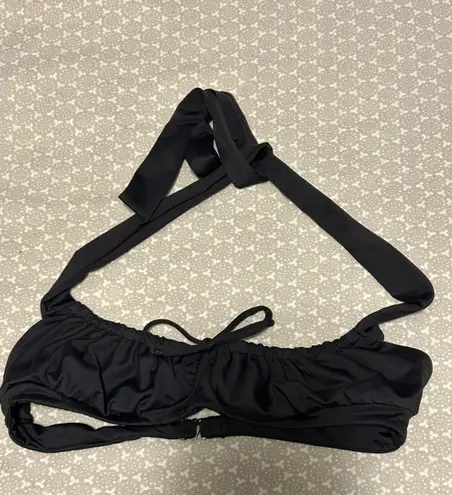 frankie's bikinis Black Bernie Halter Top