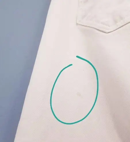 AMO Jeans Bella Vintage White Frayed Hem High Rise Denim Size 29