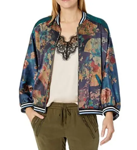 Johnny Was 💕💕 Fusai Reversible Bomber Jacket NWT