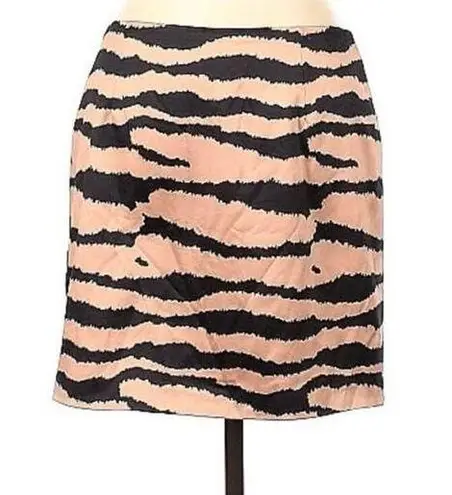 Akaiv Zebra Print Mini Skirt, Polyester, $18, Size M, B53
