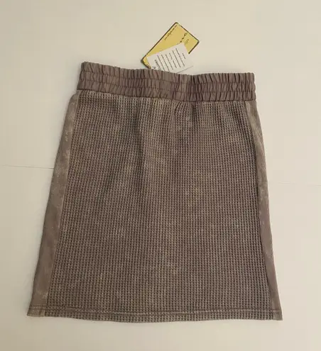 Vintage Havana Elastic Waist Skirt Size M