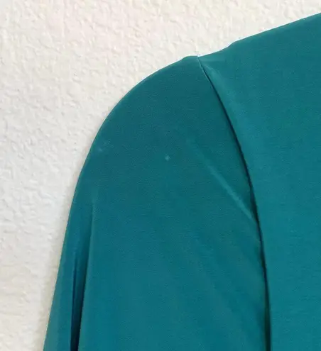 MISA Los Angeles NWT Long Sleeve Knot Dress in Eucalyptus