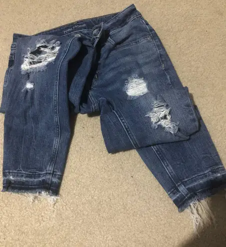 Maurice's Ripped Mom Jean