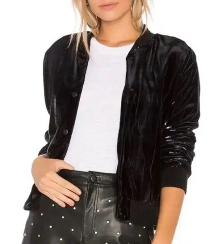 Bailey 44 Rite of Night Bomber Jacket Black Size XS