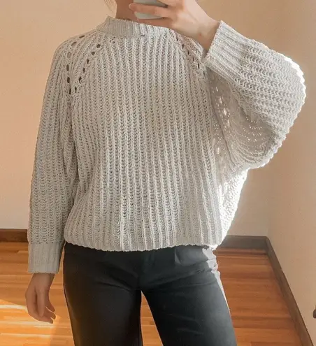 Evereve Z Supply Dolman Sleeve Chenille Sweater Size S