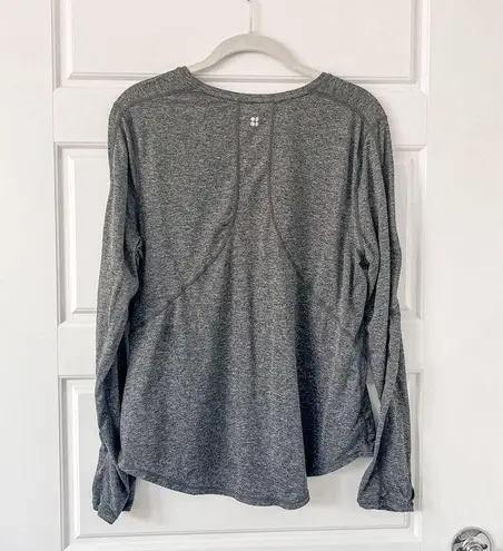 Sweaty Betty  Heathered Long Sleeve Tee