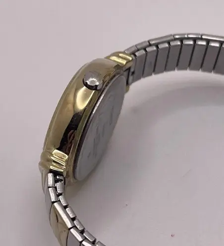 Timex Working - Woman’s Stretchy Expansion Band Wrist Watch Two Tone