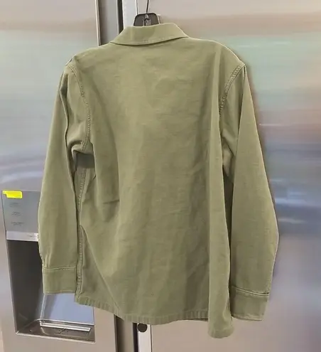 Faherty ππ Savannah Cotton Overshirt Jacket~ Fatigue Green XS NWT