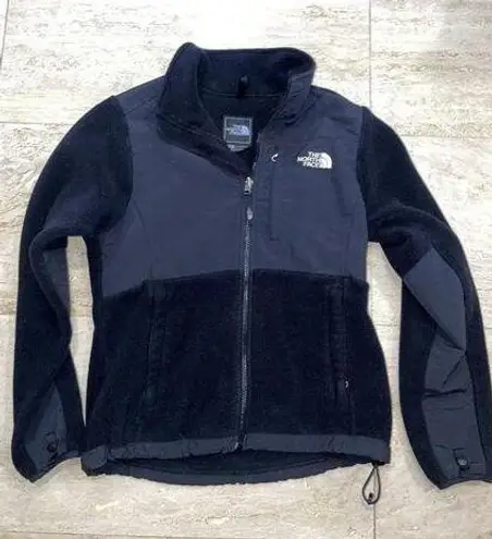 The North Face North‎ Face Jacket Womens Size Small Black Fleece Full Zip Polartec