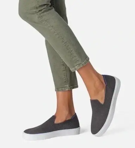 Rothy's Rothy’s The Sneaker Slip on Shoes in Steel Gray, Retired Color, Sz 9