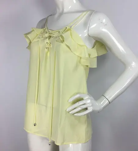 The Kooples Silk Ruffle Top