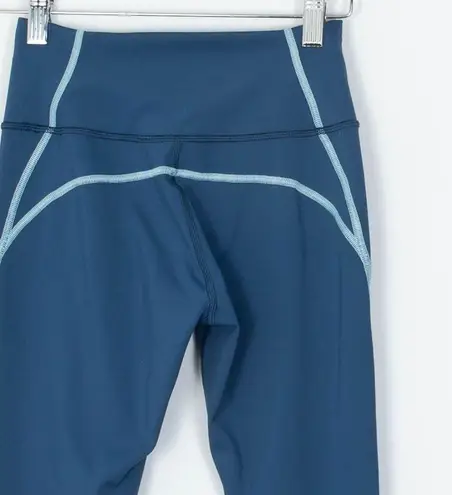 Peloton Peleton Move Mission Seam Leggings Blue Womens Size XS