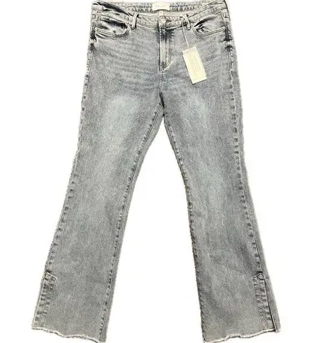 Dear John flare jeans with split hem NWT