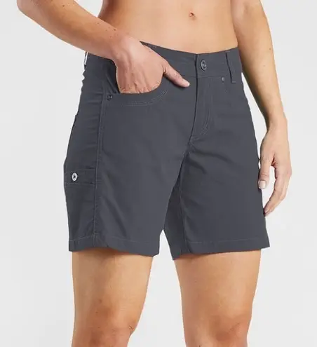 Kuhl Free Range Shorts Womens Size 6 Dark Grey Outdoor Hiking
