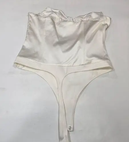 H:ours Tabitha Bodysuit in White