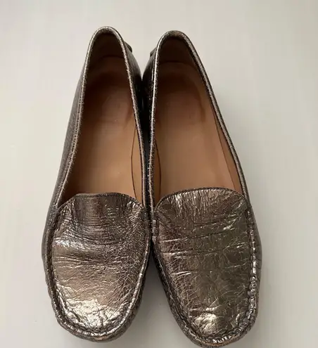 Stuart Weitzman Light gold  Loafers size 6.5